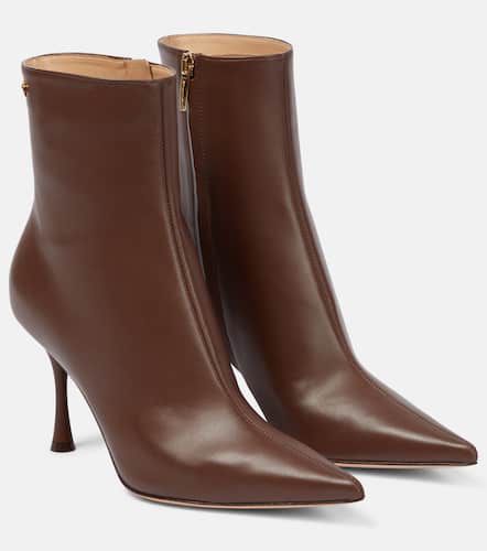 Dunn leather ankle boots - Gianvito Rossi - Modalova