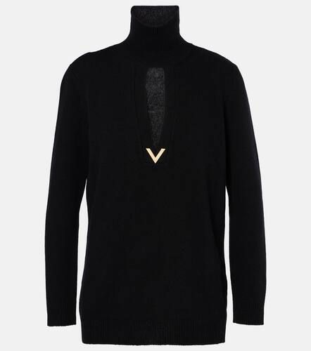 Jersey de lana virgen con VGold - Valentino - Modalova