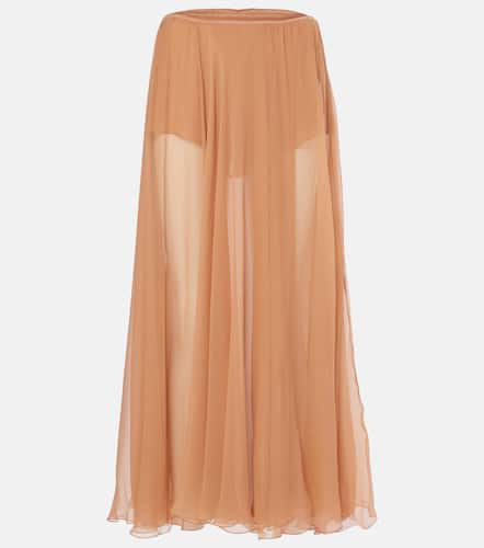 ChloÃ© Silk muslin midi skirt - Chloe - Modalova