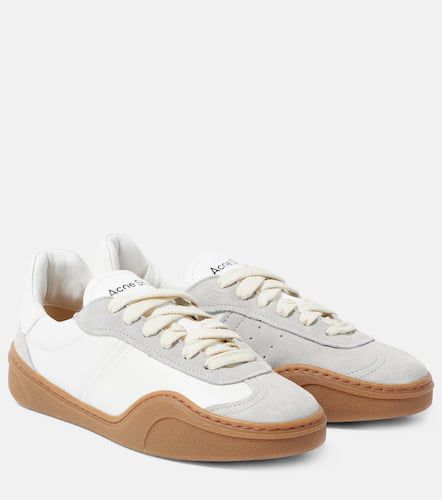 Sneakers in pelle con suede - Acne Studios - Modalova