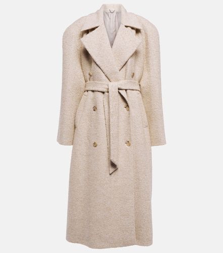 Double-breasted wool-blend coat - Magda Butrym - Modalova