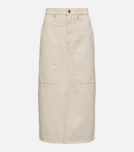 Flozia cotton midi skirt - Marant Etoile - Modalova