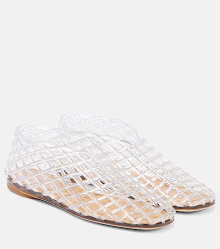 Mara fishnet PVC ballet flats - The Row - Modalova