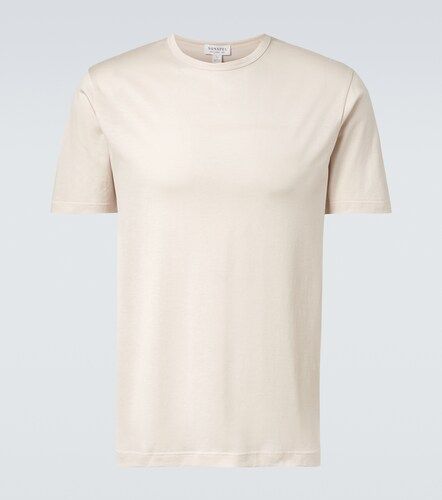 Camiseta de jersey de algodón - Sunspel - Modalova
