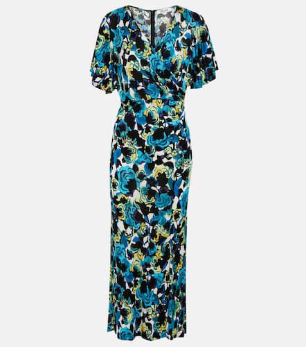 Vestido midi Zetna de jersey floral - Diane von Furstenberg - Modalova