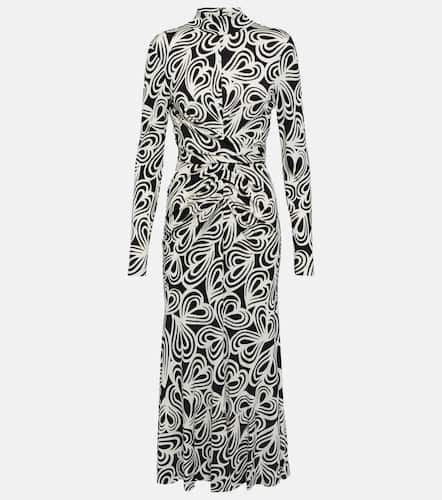 Marquise printed wool-blend midi dress - Diane von Furstenberg - Modalova
