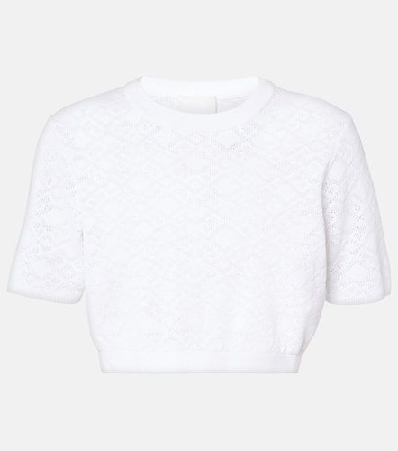 Top cropped Monogram 72 in jacquard - Givenchy - Modalova