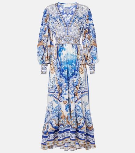 Camilla Printed silk midi dress - Camilla - Modalova