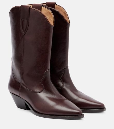 Duerto leather ankle boots - Isabel Marant - Modalova