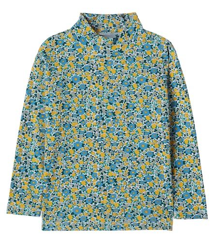 Top acanalado en mezcla de algodón floral - Tinycottons - Modalova
