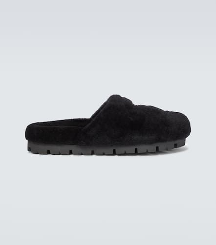 Prada Slippers in shearling - Prada - Modalova