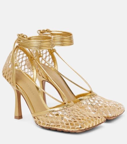 Pumps Stretch aus Mesh und Metallic-Leder - Bottega Veneta - Modalova