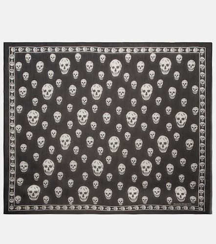 McQueen Printed silk scarf - McQueen - Modalova