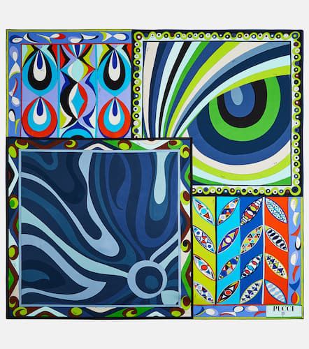 Pucci Patchwork silk twill scarf - Pucci - Modalova