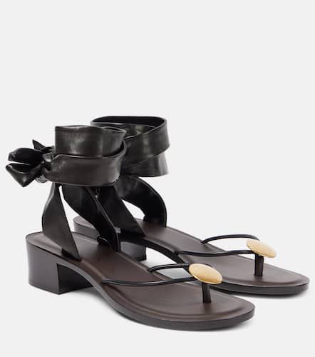 The Row Cord leather thong sandals - The Row - Modalova