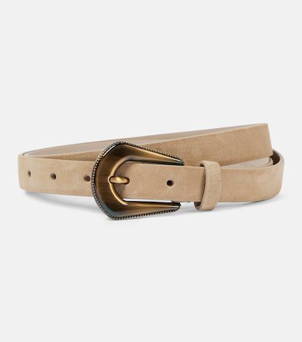 Brunello Cucinelli Suede belt - Brunello Cucinelli - Modalova