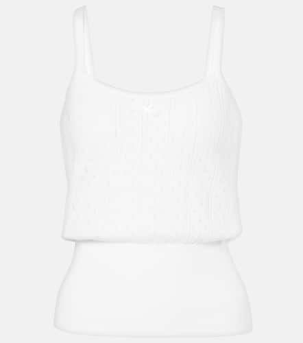 Pointelle cotton and cashmere camisole - JW Anderson - Modalova