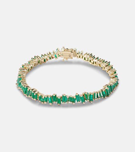 Bracciale in 18kt con smeraldi - Suzanne Kalan - Modalova