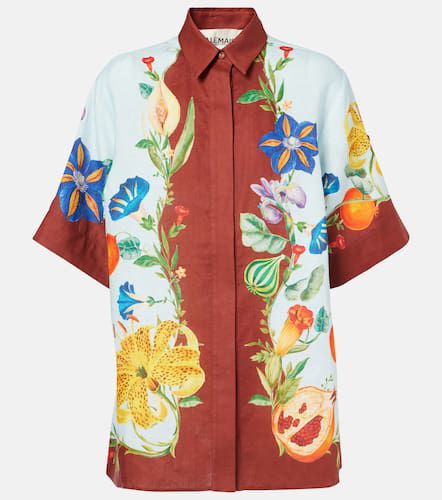 Alémais Camisa Dahlia de lino floral - Alemais - Modalova