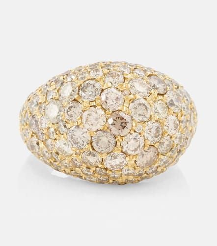 Champagne Dome 18kt ring with diamonds - Octavia Elizabeth - Modalova