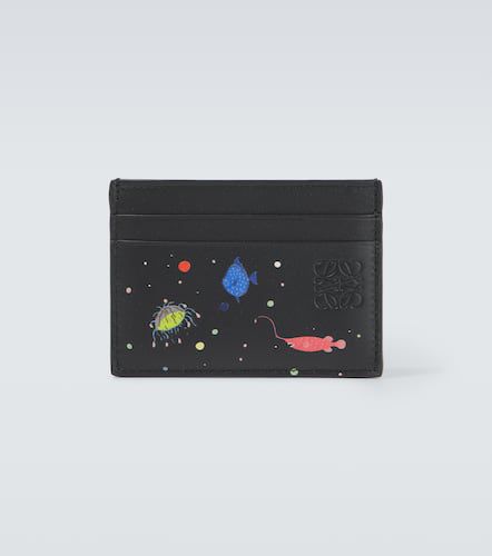 X Suna Fujita Simple Deep Sea leather card holder - Loewe - Modalova