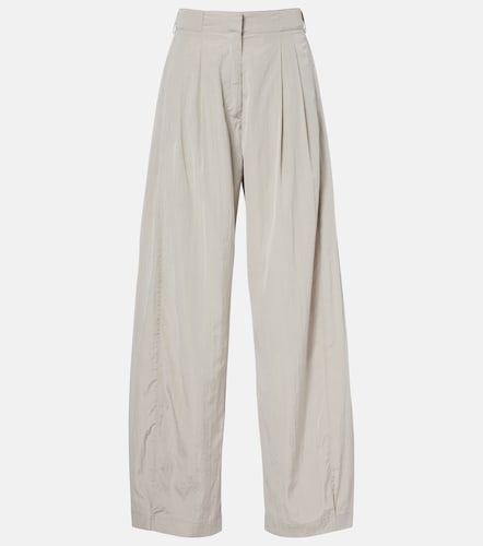 Pantaloni regular in misto seta - The Row - Modalova
