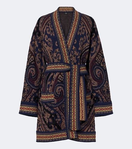 Etro Jacquard wool-blend kaftan - Etro - Modalova