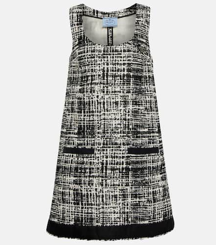 Prada Minikleid aus Tweed - Prada - Modalova