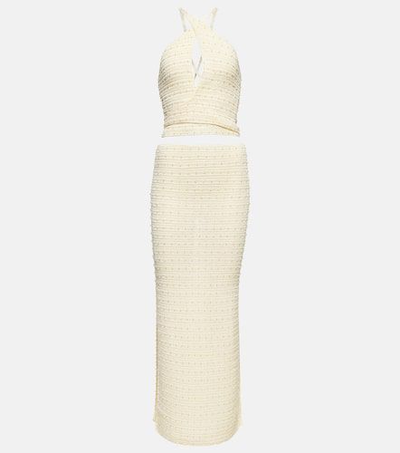 Veluti embellished crochet maxi dress - Aya Muse - Modalova