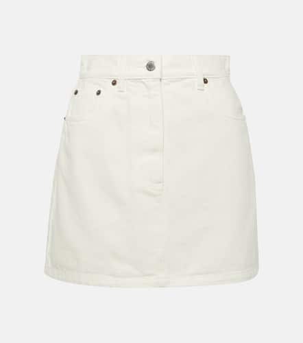 Prada High-rise denim miniskirt - Prada - Modalova