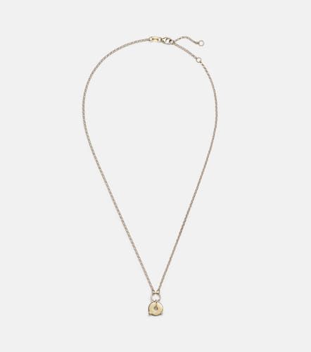 Arrow 18kt chain necklace with diamonds - FoundRae - Modalova