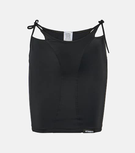 Minifalda de jersey con aberturas - Vetements - Modalova