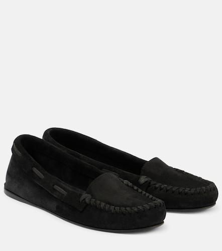 Loafers Mabel aus Veloursleder - The Row - Modalova