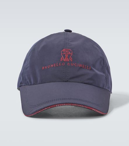 Cappello da baseball con logo - Brunello Cucinelli - Modalova