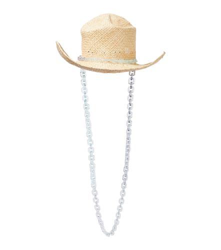 Maison Michel Clint straw hat - Maison Michel - Modalova