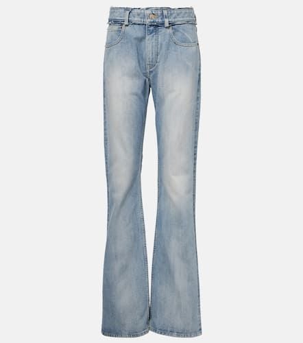 Low-rise faded straight jeans - Balenciaga - Modalova