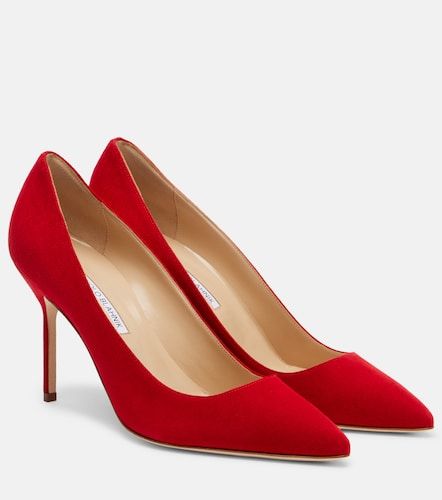 Manolo Blahnik BB 90 suede pumps - Manolo Blahnik - Modalova