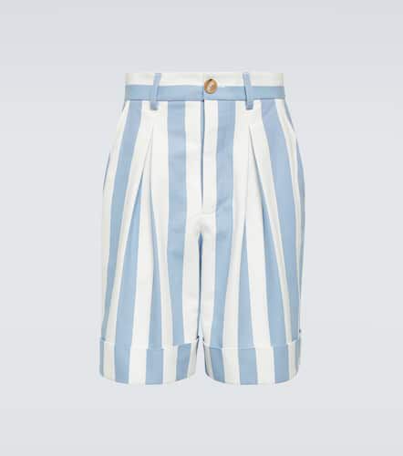 Striped cotton shorts - King & Tuckfield - Modalova