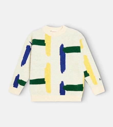 Jersey jacquard geométrico - Bobo Choses - Modalova