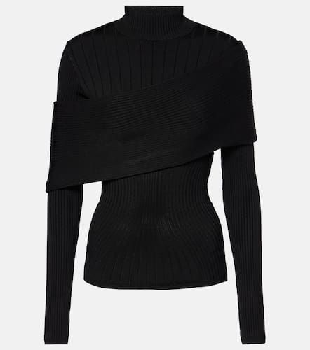 Mugler Ribbed-knit top - Mugler - Modalova