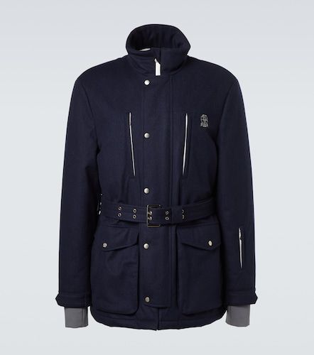 Brunello Cucinelli Wool ski jacket - Brunello Cucinelli - Modalova