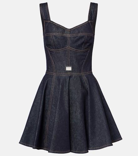 Dolce&Gabbana Denim bustier dress - Dolce&Gabbana - Modalova