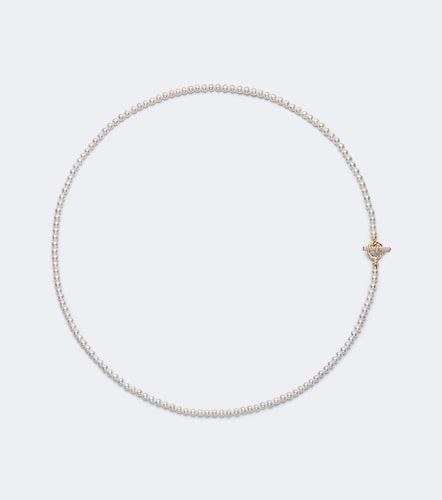 Collana Pearl Classics Petite in 18kt con perle d'acqua dolce e diamanti - David Yurman - Modalova