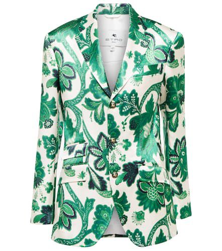 Etro Paisley single-breasted blazer - Etro - Modalova