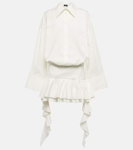 Vestido corto en mezcla de algodón - Blumarine - Modalova
