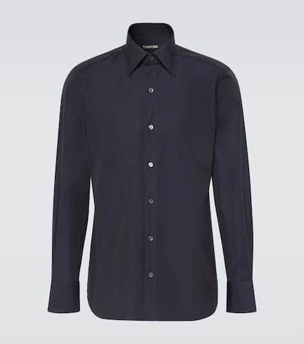 Camicia in popeline di cotone - Tom Ford - Modalova