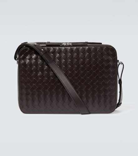 Intrecciato leather briefcase - Bottega Veneta - Modalova
