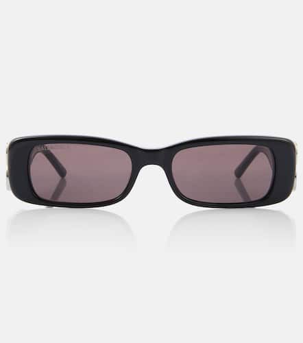 Dynasty embellished rectangular sunglasses - Balenciaga - Modalova
