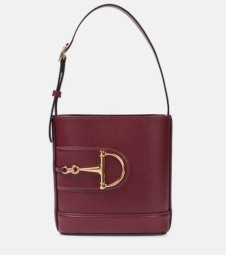 Small leather bucket bag - Gucci - Modalova