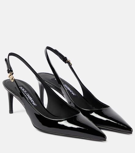 Patent leather slingback pumps - Dolce&Gabbana - Modalova